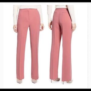 Rachel Parcell Pink Wide Leg Suit Pants.